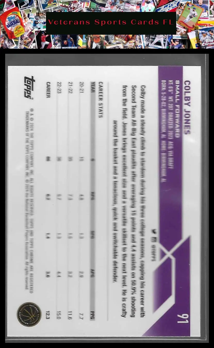 2023-24 Topps Chrome #86 Nick Smith Jr. - Basketball Card Single