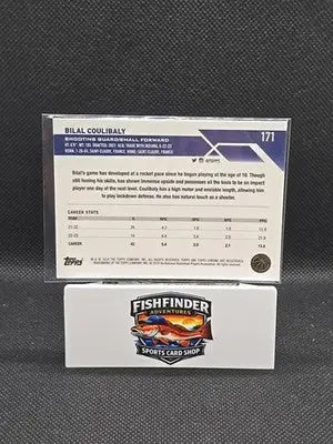 2023-24 Topps Chrome - Bilal Coulibaly #171 Pink Refractor (RC) - Basketball Card Single