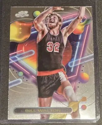 2023-24 Topps Chrome Cosmic #105 Bill Walton - Basketball Card Single