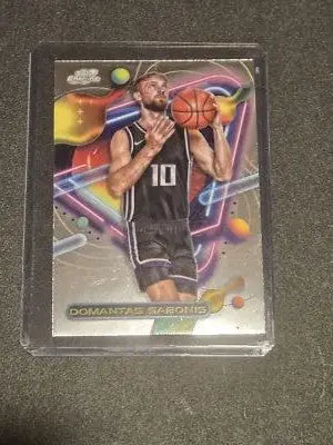 2023-24 Topps Chrome Cosmic #106 Domantas Sabonis - Basketball Card Single
