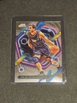 2023-24 Topps Chrome Cosmic #108 Peja Stojaković - Basketball Card Single