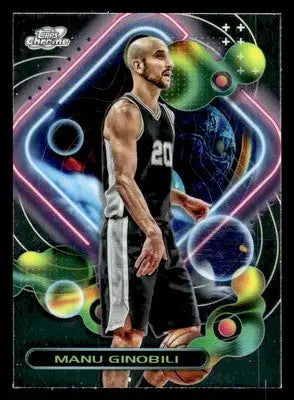 2023-24 Topps Chrome Cosmic #113 Manu Ginobili - Basketball Card Single