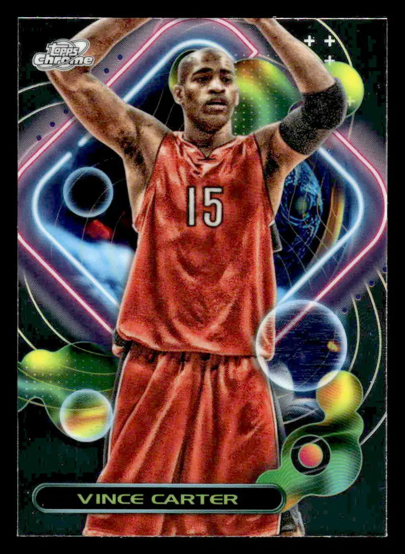 2023-24 Topps Chrome Cosmic #127 Vince Carter - Basketball Card Single