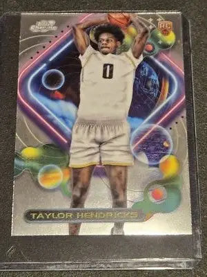 2023-24 Topps Chrome Cosmic #159 Taylor Hendricks - Basketball Card Single