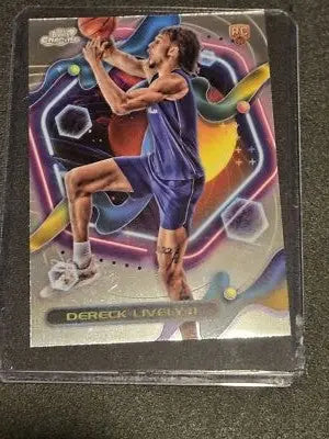 2023-24 Topps Chrome Cosmic #161 Dereck Lively II - Basketball Card Single