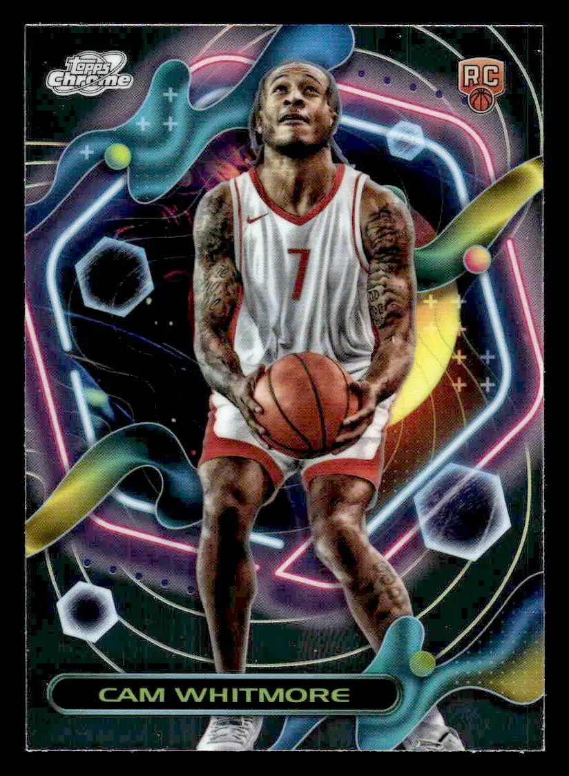 2023-24 Topps Chrome Cosmic #168 Cam Whitmore - Basketball Card Single