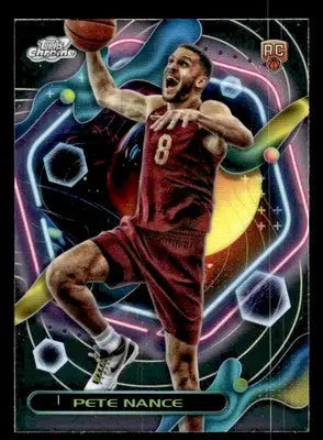 2023-24 Topps Chrome Cosmic #200 Pete Nance Base Cleveland Cavaliers - Basketball Card Single