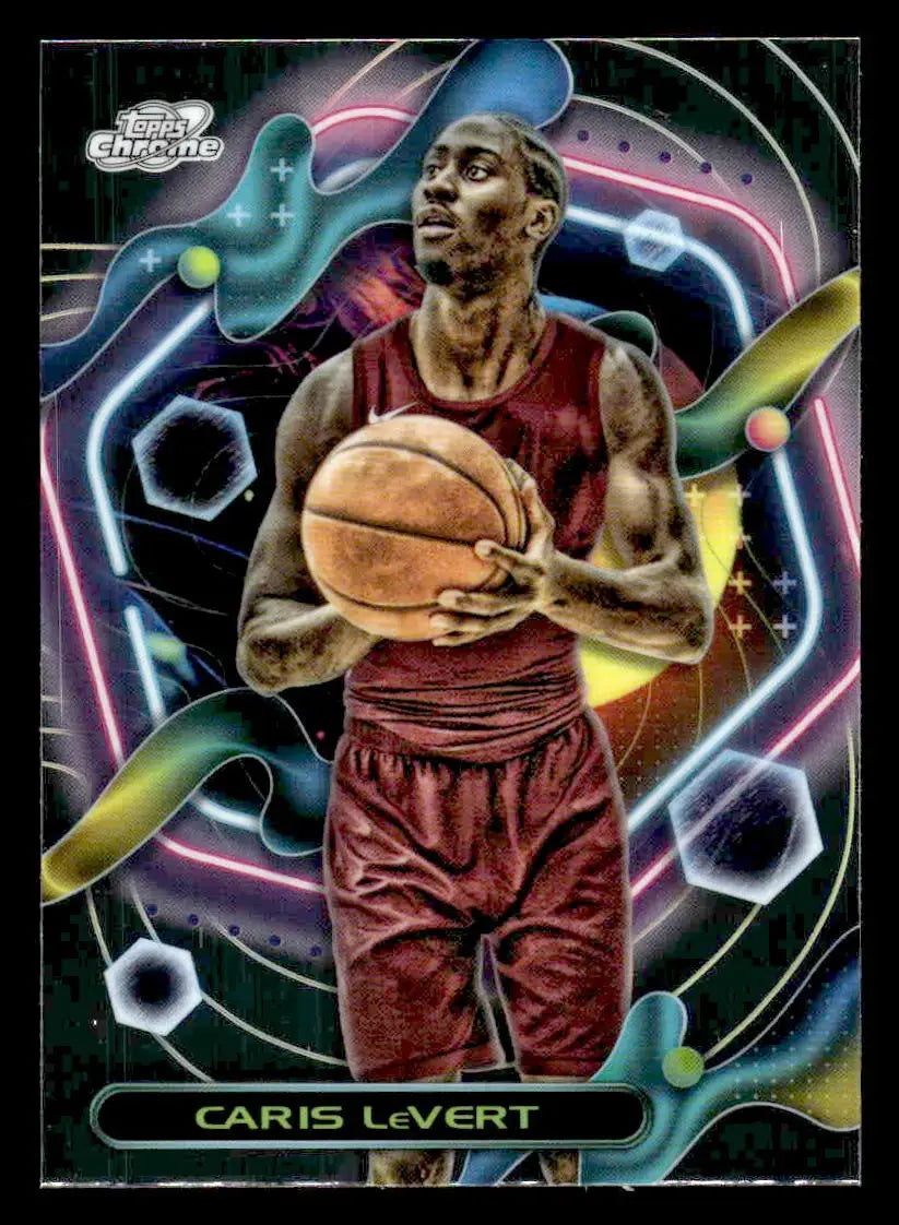 2023-24 Topps Chrome Cosmic #28 Caris LeVert Base Cleveland Cavaliers - Basketball Card Single