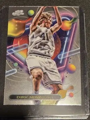 2023-24 Topps Chrome Cosmic #32 Dirk Nowitzki - Basketball Card Single
