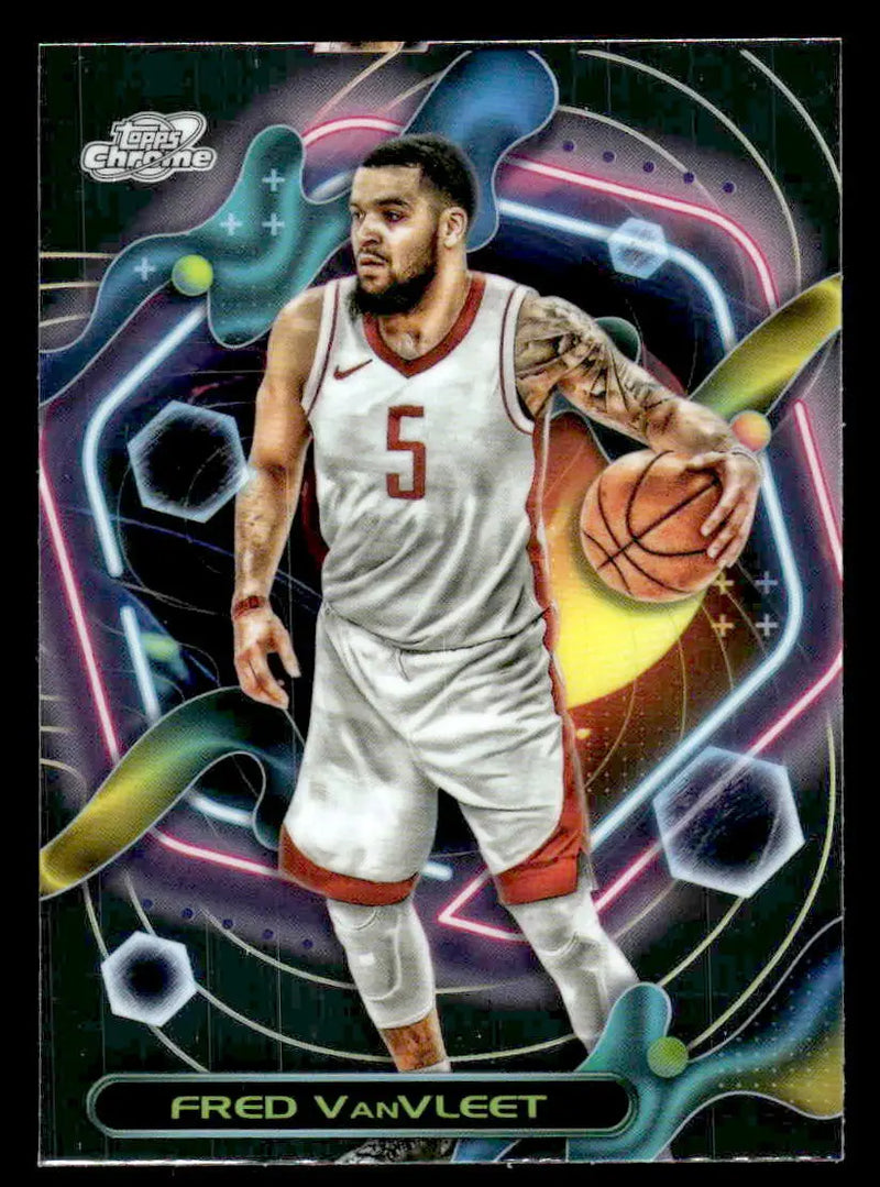 2023-24 Topps Chrome Cosmic #45 Fred VanVleet - Basketball Card Single