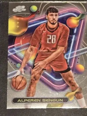 2023-24 Topps Chrome Cosmic #48 Alperen Sengun - Basketball Card Single