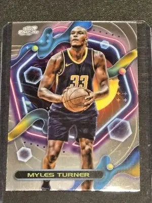2023-24 Topps Chrome Cosmic #51 Myles Turner - Basketball Card Single
