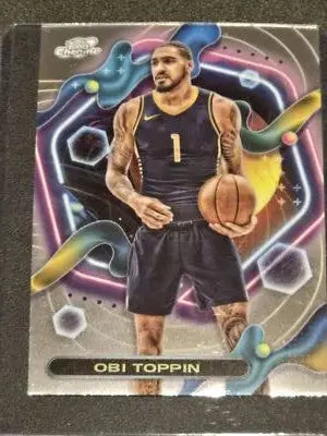 2023-24 Topps Chrome Cosmic #54 Obi Toppin - Basketball Card Single