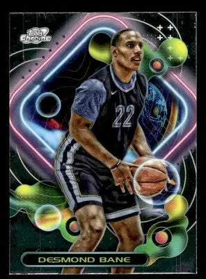 2023-24 Topps Chrome Cosmic #65 Desmond Bane Base Memphis Grizzlies - Basketball Card Single