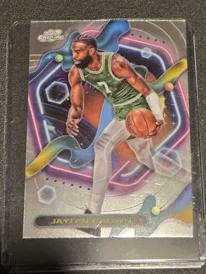 2023-24 Topps Chrome Cosmic #7 Jaylen Brown - Basketball Card Single
