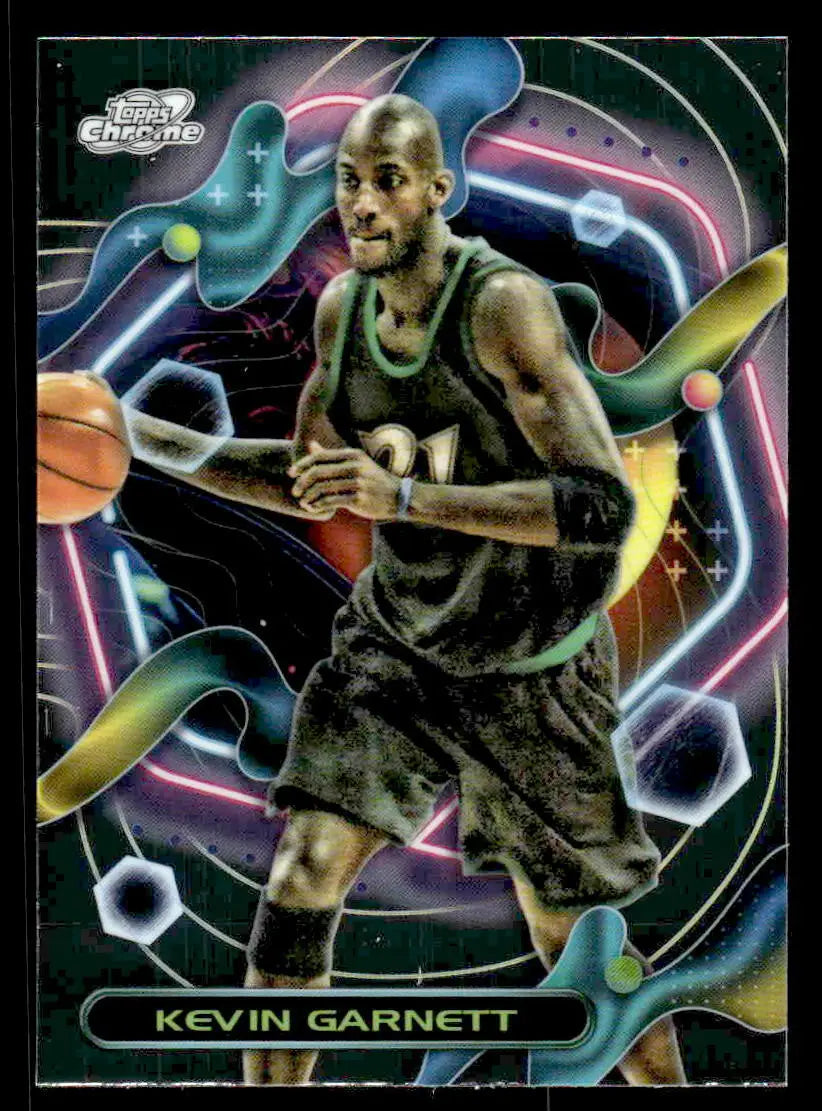 2023-24 Topps Chrome Cosmic #76 Kevin Garnett - Basketball Card Single