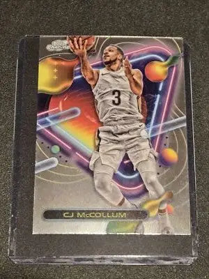 2023-24 Topps Chrome Cosmic #79 CJ McCollum - Basketball Card Single