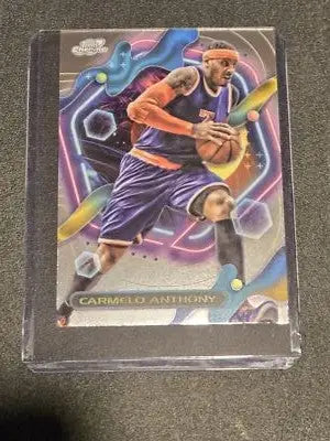2023-24 Topps Chrome Cosmic #83 Carmelo Anthony - Basketball Card Single