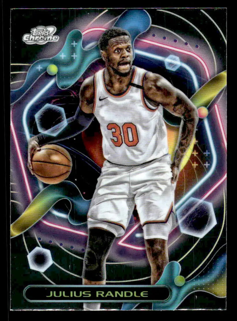 2023-24 Topps Chrome Cosmic #85 Julius Randle - Basketball Card Single