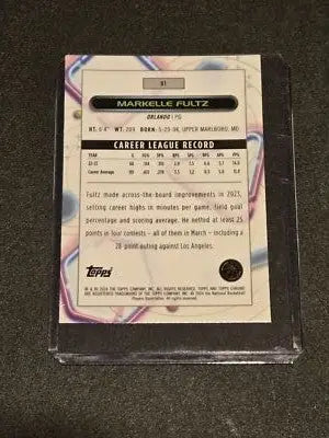2023-24 Topps Chrome Cosmic #91 Markelle Fultz - Basketball Card Single