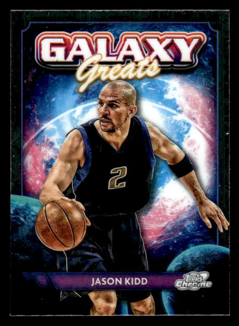 2023-24 Topps Chrome Cosmic #GG-5 Jason Kidd Galaxy Greats - Basketball Card Single