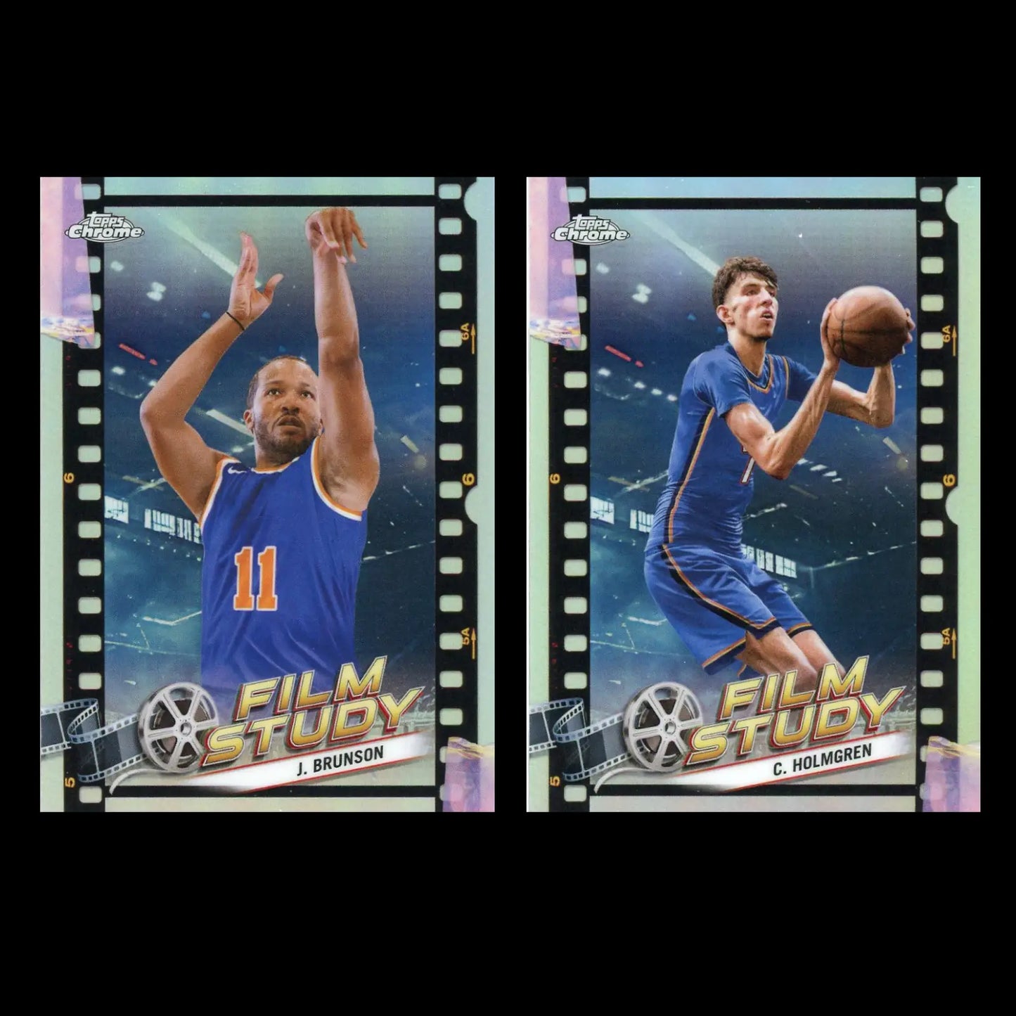 2023-24 Topps Chrome Film Study #FS1 - 25 Complete your Set You Choose Pick NBA - Basketball Card Single