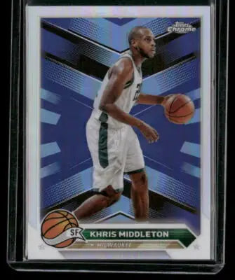 2023-24 Topps Chrome Khris Middleton #67 Basketball - Basketball Card Single