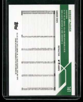 2023-24 Topps Chrome Robert Parish #161 Refractor Basketball - Basketball Card Single