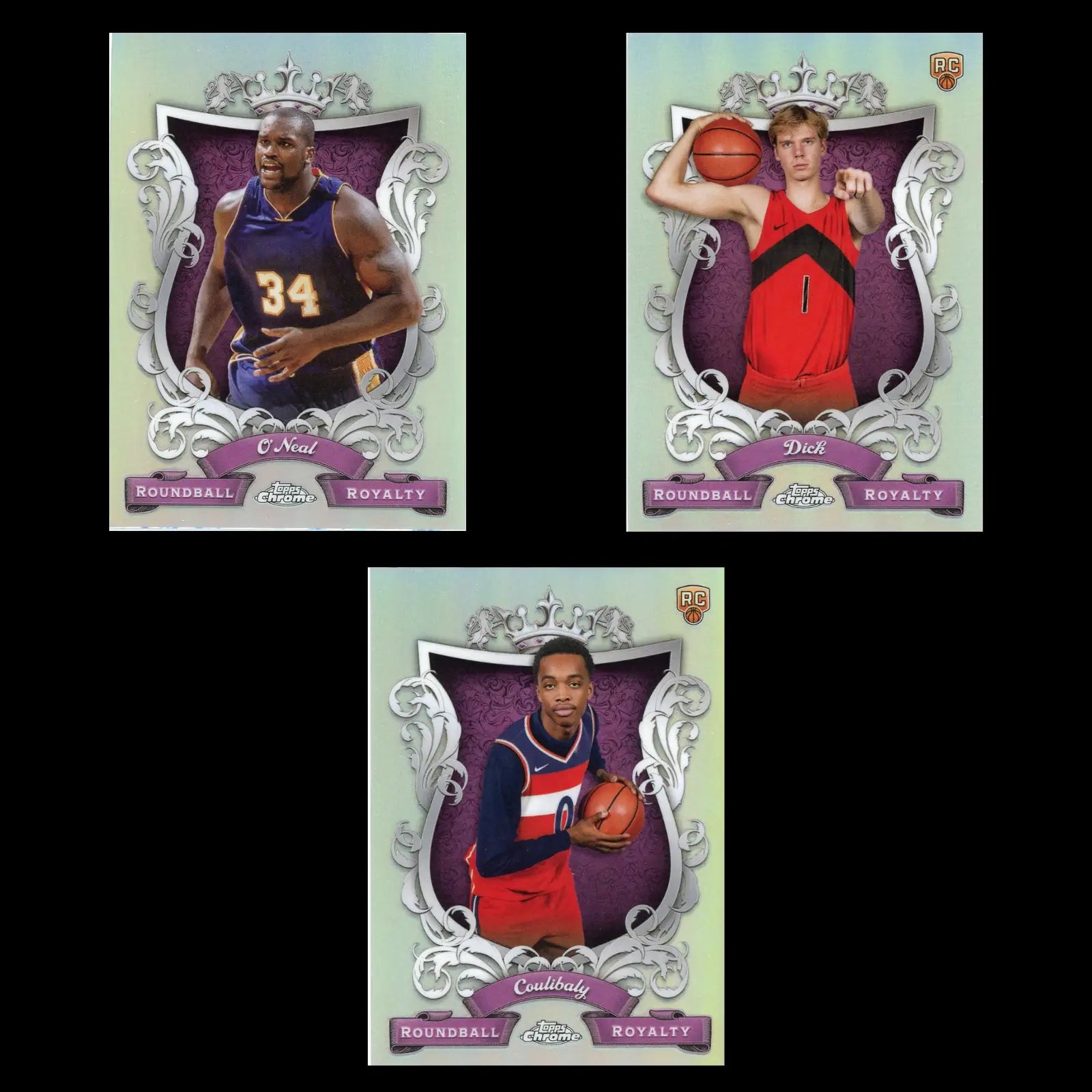 2023-24 Topps Chrome Roundball Royalty #RR-1 - 30 Complete Your Set You Choose - Basketball Card Single