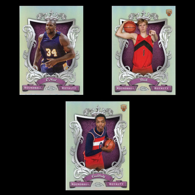 2023-24 Topps Chrome Roundball Royalty #RR-1 - 30 Complete Your Set You Choose - Basketball Card Single