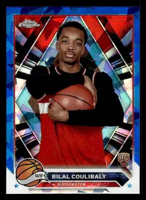 2023-24 Topps Chrome Sapphire Edition #171 Bilal Coulibaly - Basketball Card Single