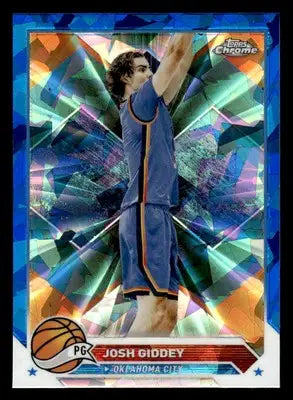 2023-24 Topps Chrome Sapphire Edition #74 Josh Giddey - Basketball Card Single