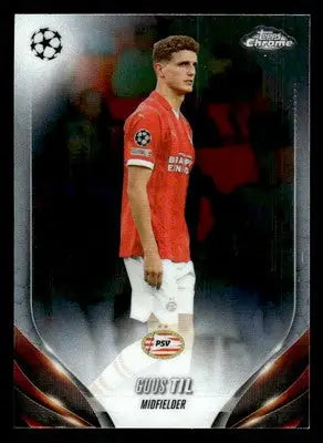 2023-24 Topps Chrome UEFA Club Competitions #102 Guus Til - Soccer Card Single