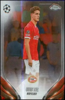 2023-24 Topps Chrome UEFA Club Competitions #102 Guus Til - Soccer Card Single