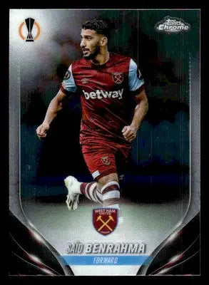 2023-24 Topps Chrome UEFA Club Competitions #103 Saïd Benrahma - Other