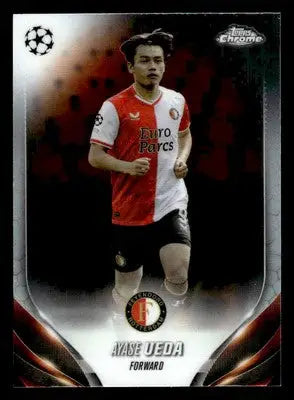 2023-24 Topps Chrome UEFA Club Competitions #138 Ayase Ueda - Soccer Card Single