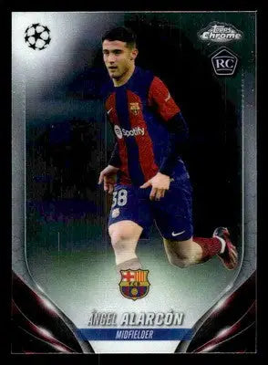 2023-24 Topps Chrome UEFA Club Competitions #147 Ángel Alarcón - Soccer Card Single