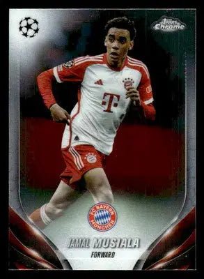 2023-24 Topps Chrome UEFA Club Competitions #160 Jamal Musiala - Soccer Card Single