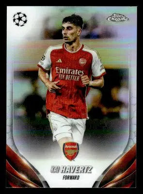 2023-24 Topps Chrome UEFA Club Competitions #20 Kai Havertz Refractor - Soccer Card Single