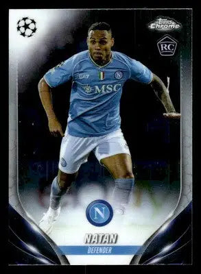 2023-24 Topps Chrome UEFA Club Competitions #26 Natan - Soccer Card Single