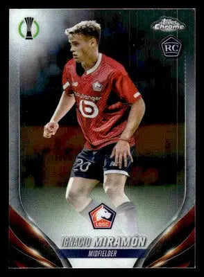 2023-24 Topps Chrome UEFA Club Competitions #3 Ignacio Miramón - Soccer Card Single
