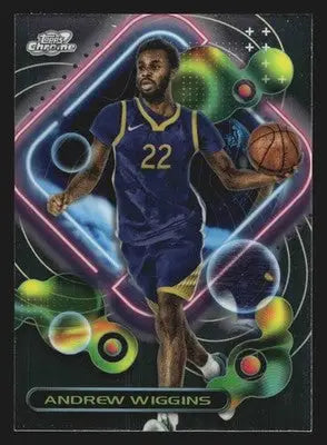 2023-24 Topps Cosmic Chrome Andrew Wiggins #124 Warriors - Basketball Card Single