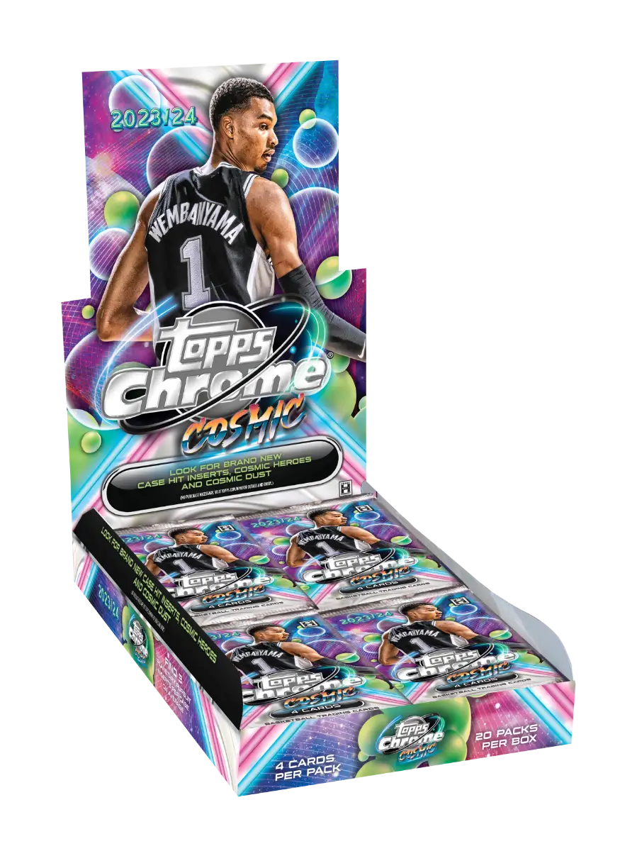 2023-24 Topps Cosmic Chrome Basketball Hobby Box - Sports Cards - Basketball Sealed