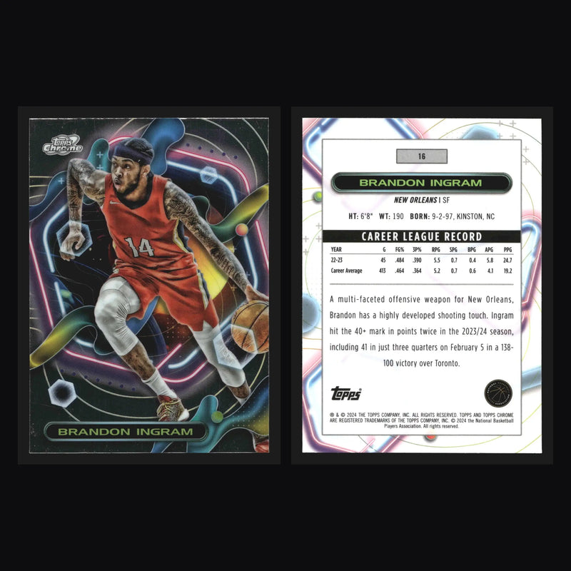 2023-24 Topps Cosmic Chrome Brandon Ingram #16 New Orleans Pelicans