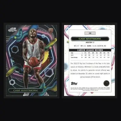 2023-24 Topps Cosmic Chrome Cam Whitmore #168 RC Houston Rockets - Basketball Card Single
