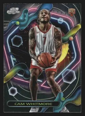 2023-24 Topps Cosmic Chrome Cam Whitmore #168 RC Houston Rockets - Basketball Card Single