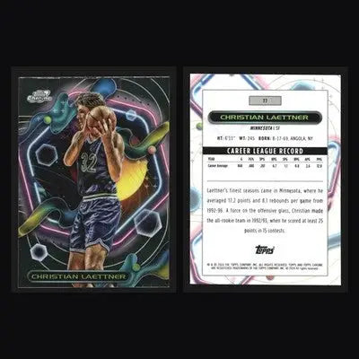2023-24 Topps Cosmic Chrome Christian Laettner #77 Timberwolves