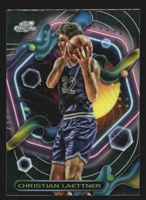 2023-24 Topps Cosmic Chrome Christian Laettner #77 Timberwolves - Basketball Card Single