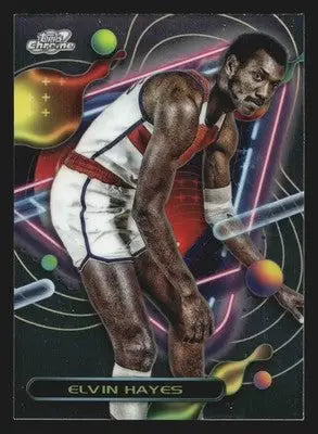 2023-24 Topps Cosmic Chrome Elvin Hayes #139 Wizards HOF - Basketball Card Single