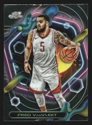 2023-24 Topps Cosmic Chrome Fred VanVleet #45 Houston Rockets - Basketball Card Single